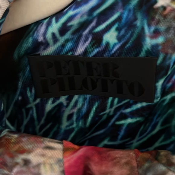 Peter Pilotto column silk maxi dress, size 10 - Picture 2 of 3